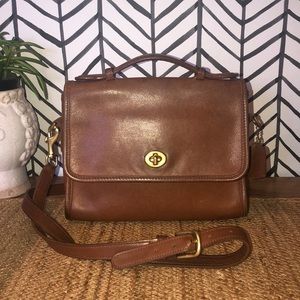 Vintage Coach Crossbody Purse Bag